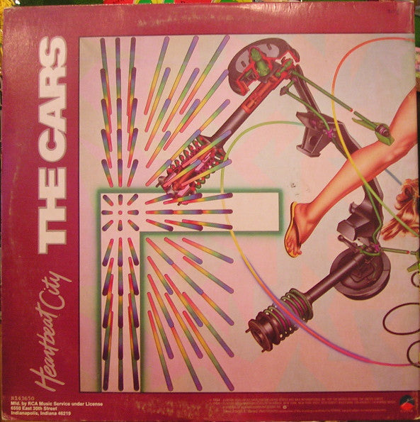 Cars, The : Heartbeat City (LP,Album,Club Edition)