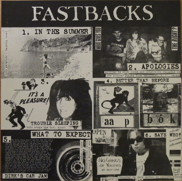 Fastbacks : Very, Very Powerful Motor (LP,Album)