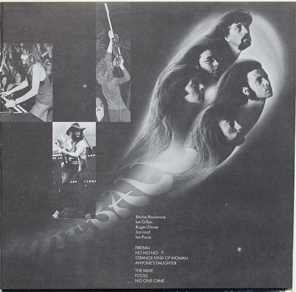 Deep Purple : Fireball (LP,Album,Stereo)
