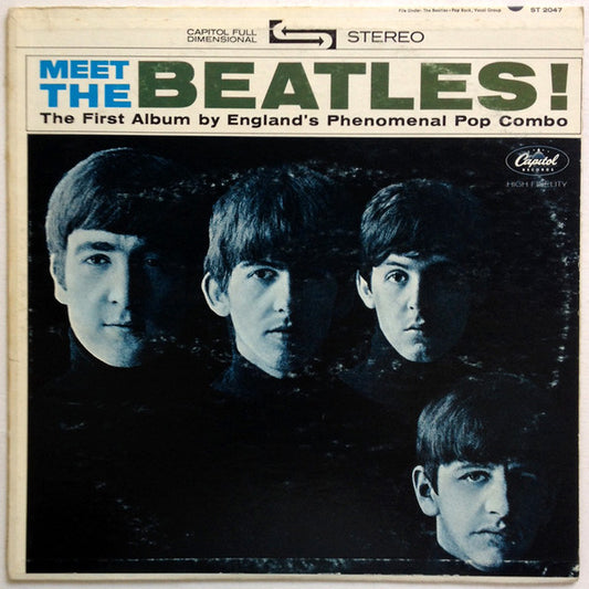 Beatles, The : Meet The Beatles! (LP,Album,Reissue,Stereo)