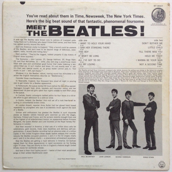 Beatles, The : Meet The Beatles! (LP,Album,Reissue,Stereo)