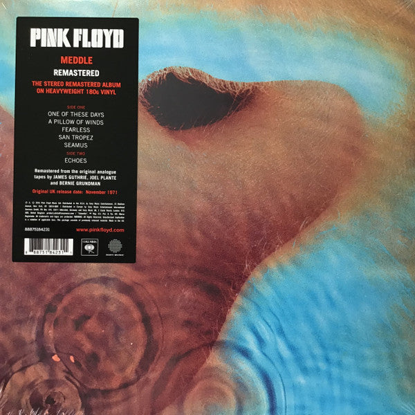 Pink Floyd : Meddle (LP,Album,Reissue,Remastered,Stereo)