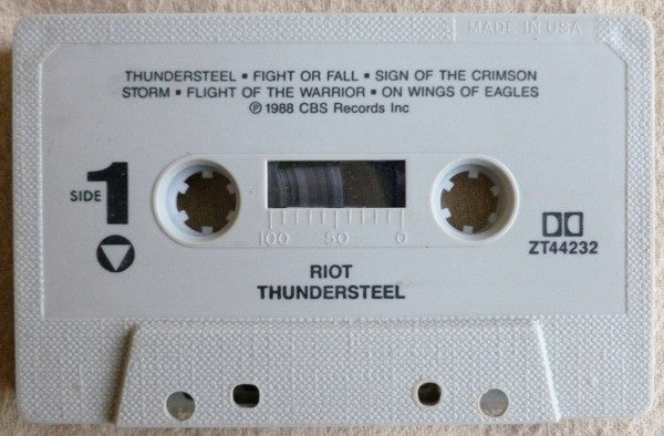 Riot (4) : Thundersteel (Album)