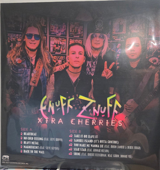Enuff Z'nuff : Xtra Cherries (LP,Album,Limited Edition,Stereo)