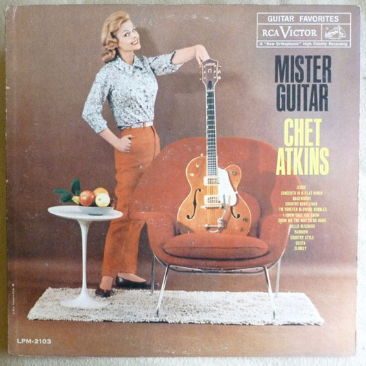 Chet Atkins : Mister Guitar (LP,Reissue,Mono)
