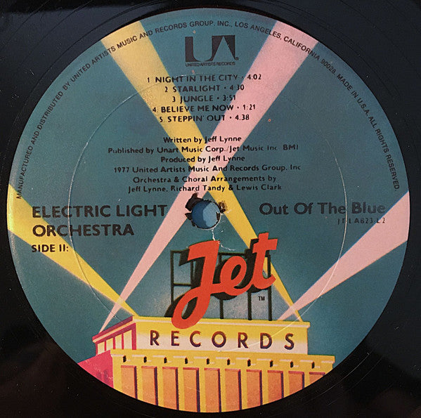 Electric Light Orchestra : Out Of The Blue (LP,Album)