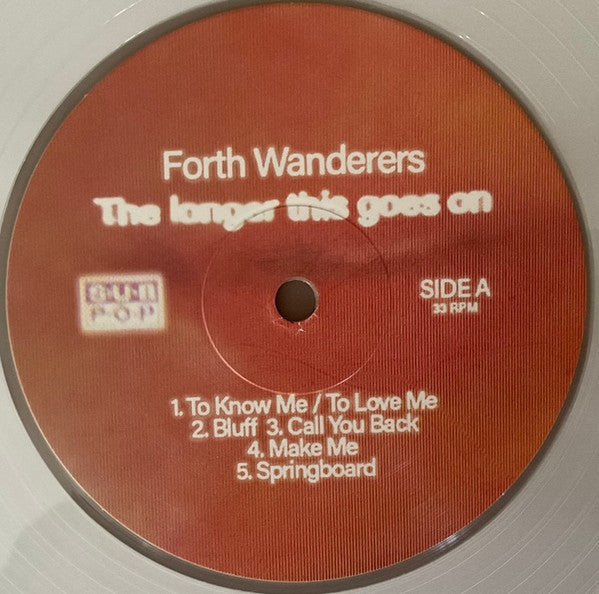 Forth Wanderers : The Longer This Goes On (LP,Album,Limited Edition)