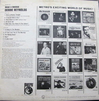 Debbie Reynolds : Raise A Ruckus (LP,Stereo,Compilation)