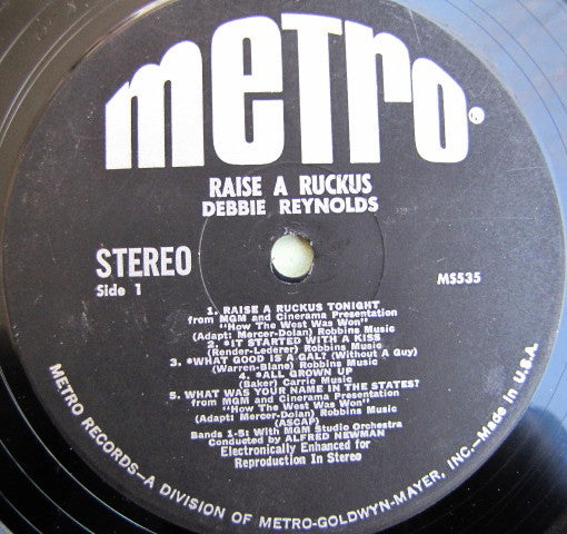 Debbie Reynolds : Raise A Ruckus (LP,Stereo,Compilation)