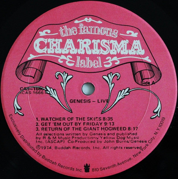 Genesis : Live (LP,Album)