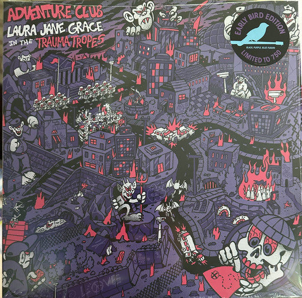 Laura Jane Grace In The Trauma Tropes : Adventure Club (LP,45 RPM,Album,Limited Edition,Stereo)