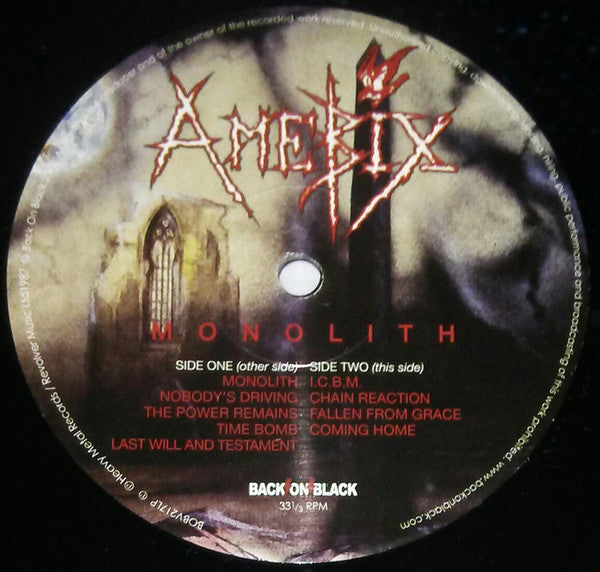 Amebix : Monolith (LP,Album,Reissue)