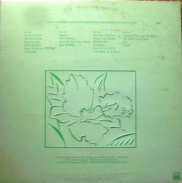 Stevie Wonder : Stevie Wonder's Journey Through The Secret Life Of Plants (LP,Album)