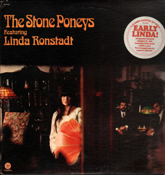 Stone Poneys, The Featuring Linda Ronstadt : The Stone Poneys Featuring Linda Ronstadt (LP,Album,Reissue)