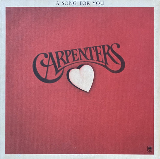 Carpenters : A Song For You (LP,Album,Stereo)