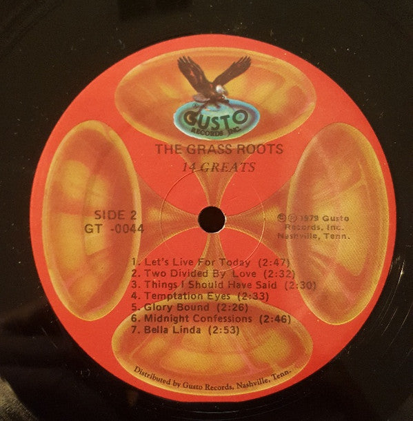 Grass Roots, The : 14 Greats (LP,Compilation)