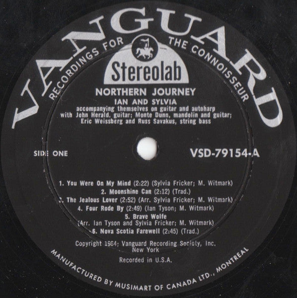 Ian & Sylvia : Northern Journey (LP,Album,Stereo)