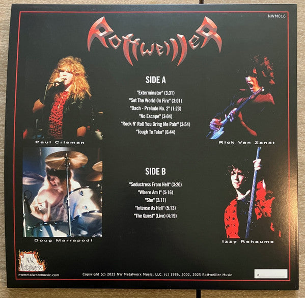 Rottweiller : Screams of the Innocent (LP,Album,Limited Edition)