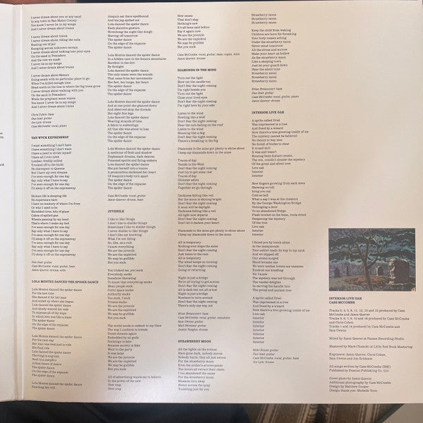 Cass McCombs : Interior Live Oak (LP)