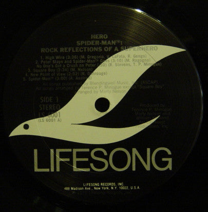 Hero (18) : Spider-Man: Rock Reflections Of A Superhero (LP,Album)