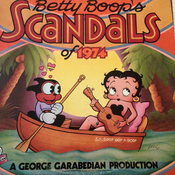Mae Questel, Betty Boop : Betty Boop - Scandals Of 1974 (Original Motion Picture Soundtrack) (LP,Album,Reissue,Stereo)