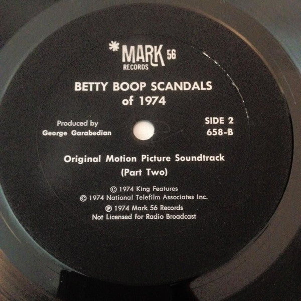 Mae Questel, Betty Boop : Betty Boop - Scandals Of 1974 (Original Motion Picture Soundtrack) (LP,Album,Reissue,Stereo)