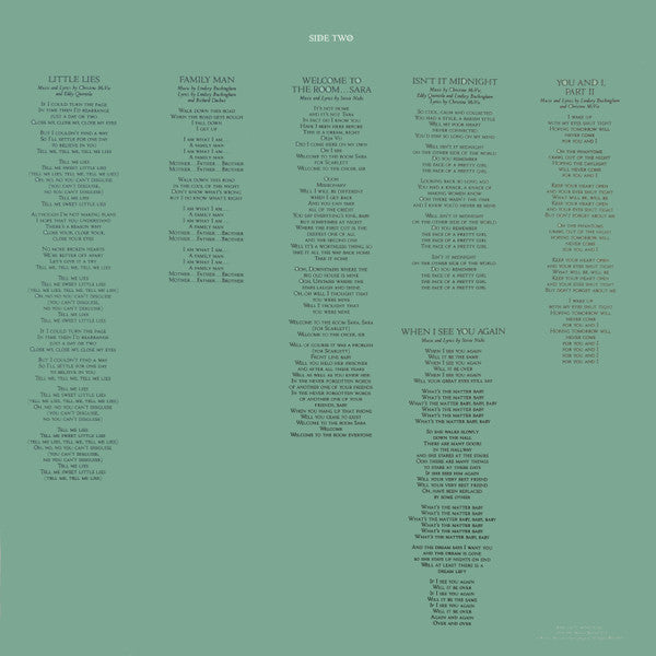 Fleetwood Mac : Tango In The Night (LP,Album,Reissue,Stereo)