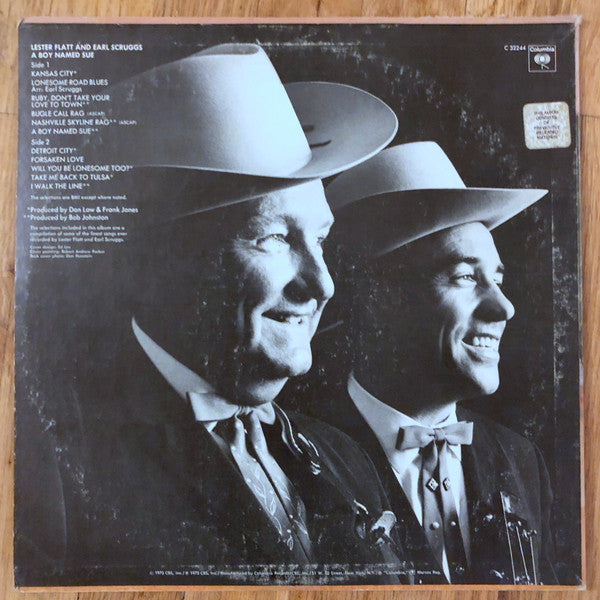 Flatt & Scruggs : A Boy Named Sue (LP,Album,Compilation,Stereo)