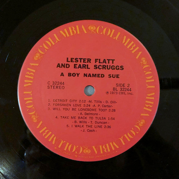 Flatt & Scruggs : A Boy Named Sue (LP,Album,Compilation,Stereo)