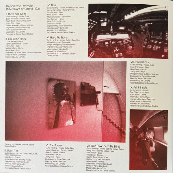 Curtis Harding : Departures & Arrivals: Adventures Of Captain Curt (LP,Album,Limited Edition)