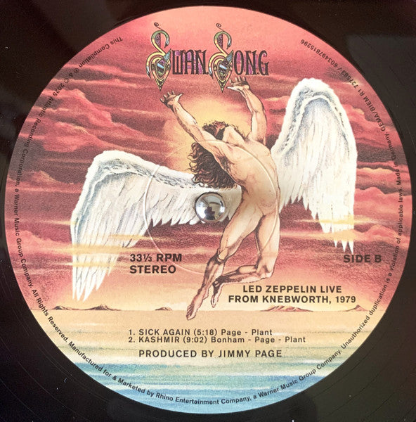 Led Zeppelin : Live EP (LP,EP,Compilation,Stereo)