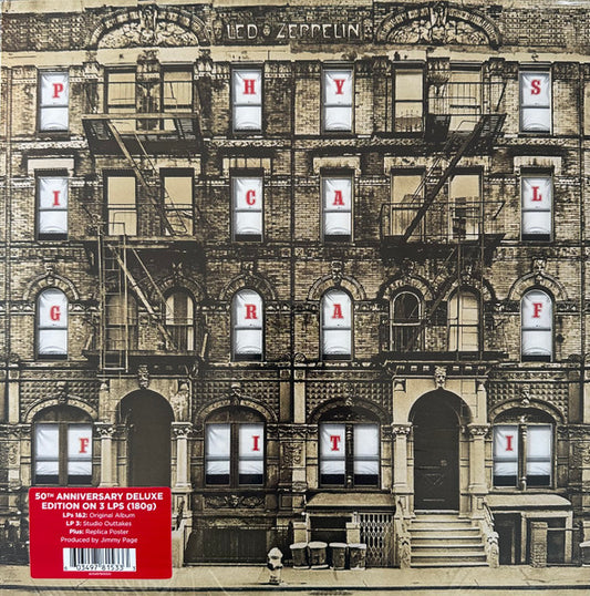 Led Zeppelin : Physical Graffiti (LP,Album,Reissue,Stereo)