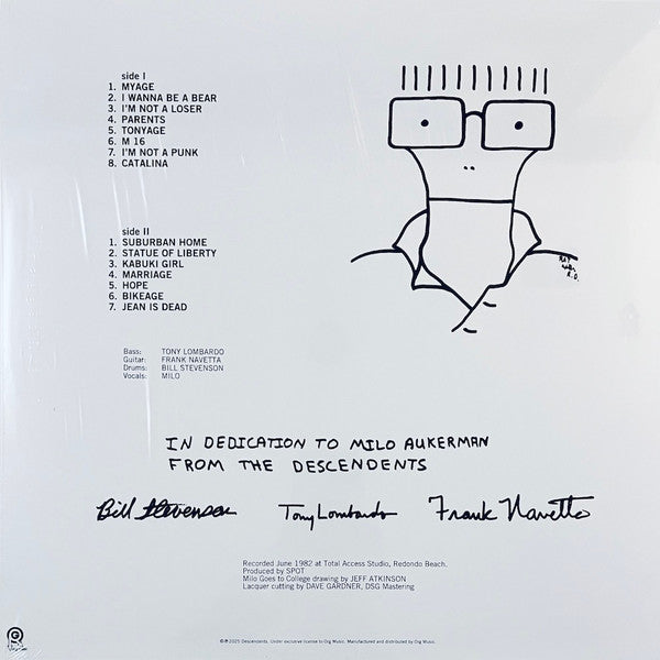 Descendents : Milo Goes To College (LP,Album,Reissue,Remastered)