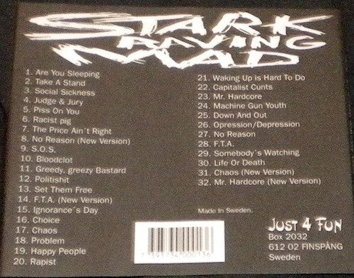Stark Raving Mad : Amerika (Compilation)