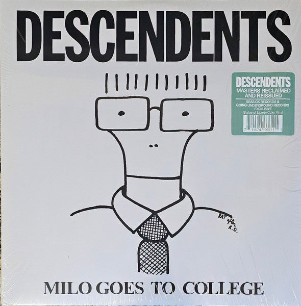 Descendents : Milo Goes To College (LP,Limited Edition,Reissue,Remastered)