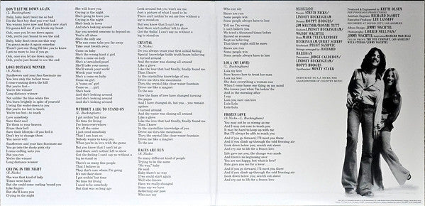 Buckingham Nicks : Buckingham Nicks (LP,Album,Limited Edition,Reissue,Stereo)