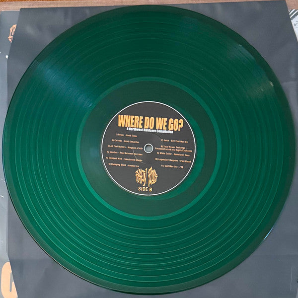 Various : Where Do We Go? - A Northwest Hardcore Compilation (LP)