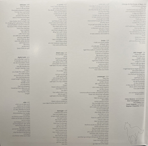 Deftones : White Pony (LP,Album,Reissue,Repress)