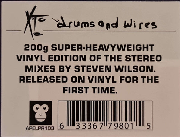 XTC : Drums And Wires (LP,Album,Reissue,Remastered,Stereo)