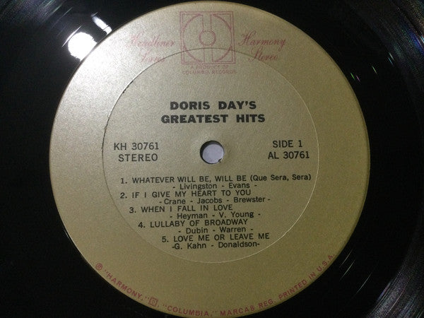 Doris Day : Doris Day's Greatest Hits (LP,Compilation,Reissue)