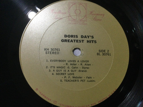 Doris Day : Doris Day's Greatest Hits (LP,Compilation,Reissue)