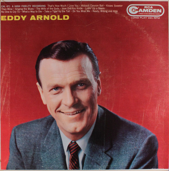 Eddy Arnold : Eddy Arnold (LP,Album,Mono,Repress)