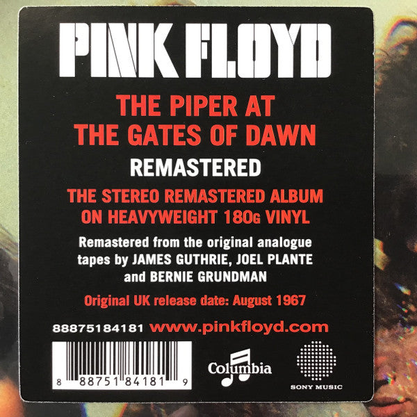 Pink Floyd : The Piper At The Gates Of Dawn (LP,Album,Reissue,Remastered,Stereo)