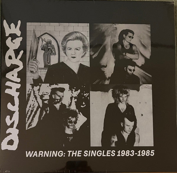 Discharge : Warning: The Singles 1983 - 1985 (LP,Compilation)