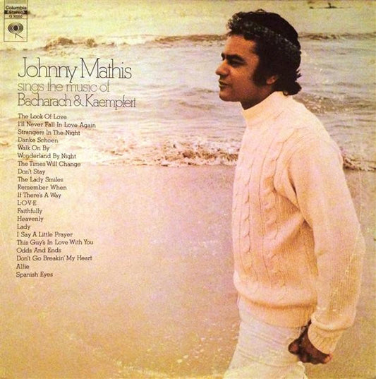 Johnny Mathis : Johnny Mathis Sings The Music Of Bacharach & Kaempfert (LP,Compilation)