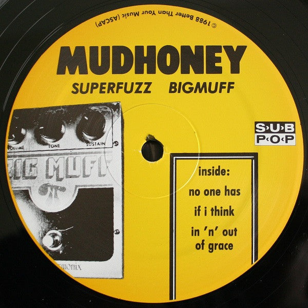 Mudhoney : Superfuzz Bigmuff (12",EP,Reissue,Remastered)