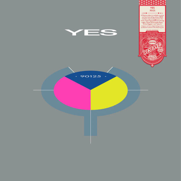 Yes : 90125 (LP,Album,Limited Edition,Reissue,Stereo)