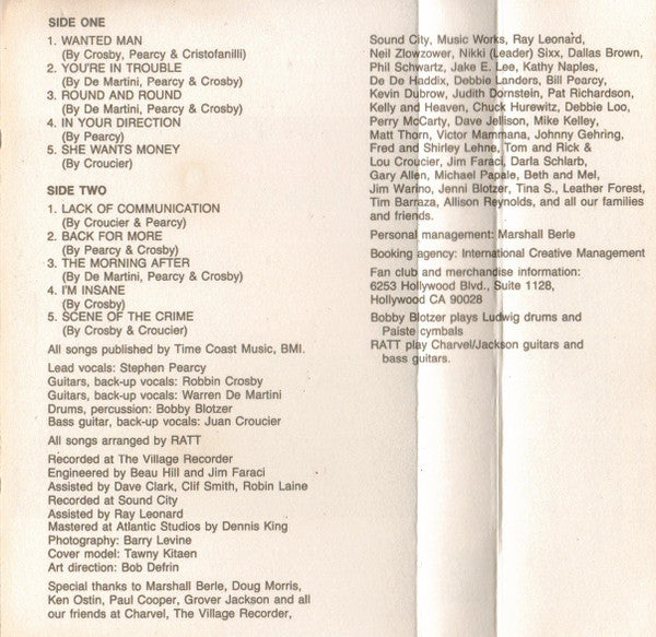 Ratt : Out Of The Cellar (Album,Club Edition)