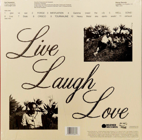 Earl Sweatshirt : Live Laugh Love (LP,Album,Stereo)