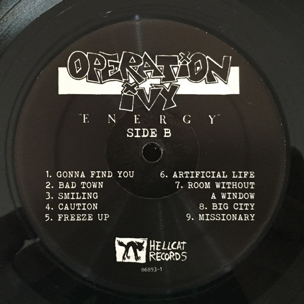 Operation Ivy : Energy (LP,Album,Reissue)